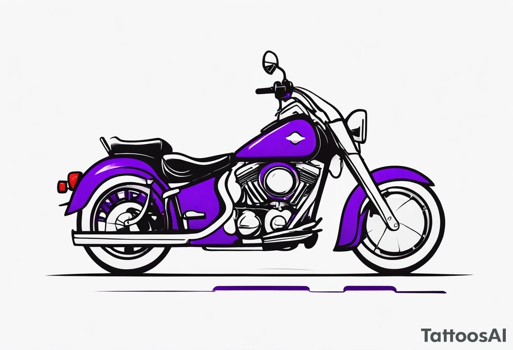 We want a minimalist style tattoo that can represent both our grandma and grandpa. Grandma favorite color is purple and loves going to church and farmers market. Grandpa favorite color is white and loves watching basketballs and jogging around university campuses tattoo idea