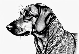 Dashchund tattoo idea