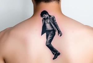 michael jackson tanzt den moonwalk tattoo idea