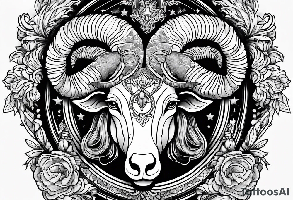 Aries gemini tattoo idea