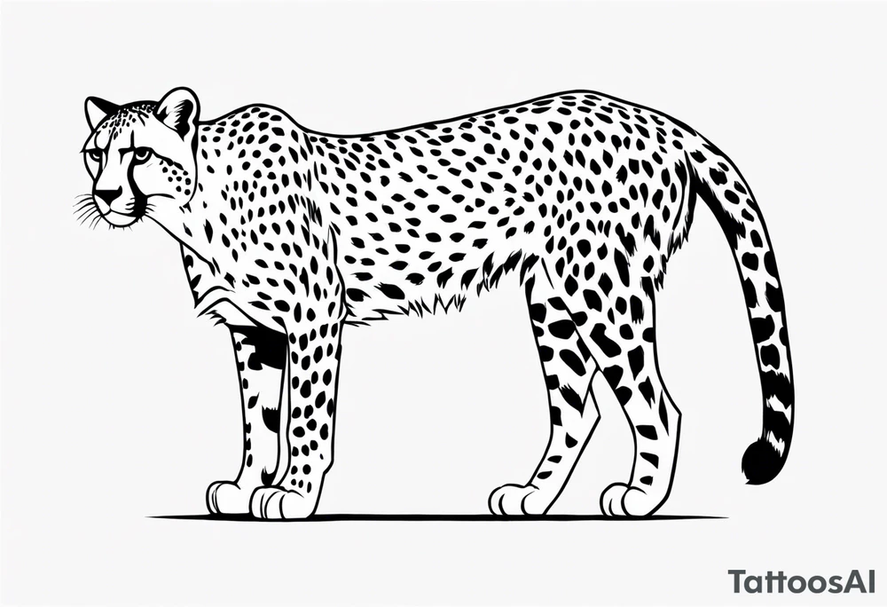 something to do with a cheetah tattoo idea