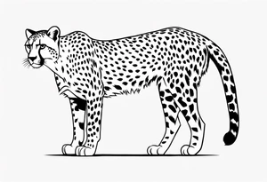 something to do with a cheetah tattoo idea