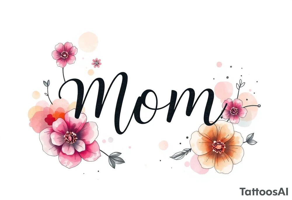 your mom tattoo idea