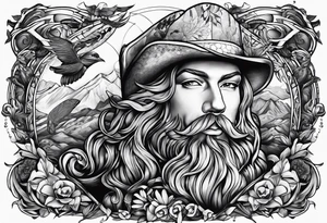 The name Hudson Sugden as a tattoo artist tattoo idea