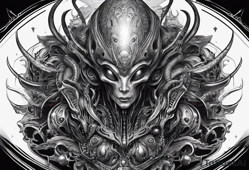 Alien tattoo idea