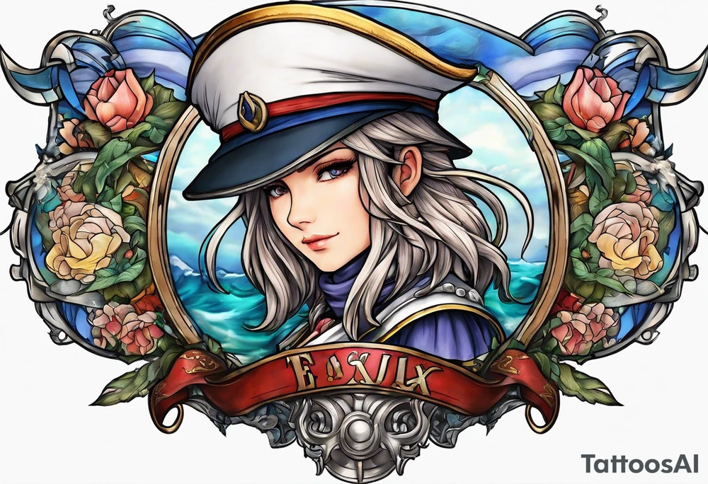 Beatrix from Final Fantasy 9 tattoo idea