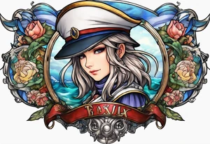 Beatrix from Final Fantasy 9 tattoo idea