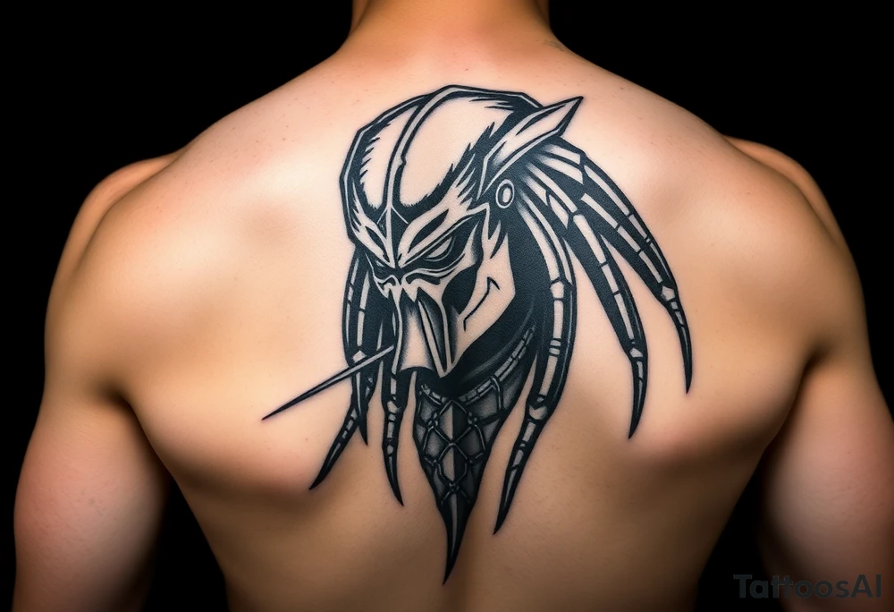 Predator with Lazer tattoo idea