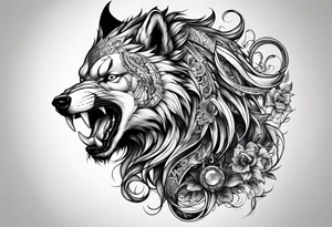 lobo tattoo idea