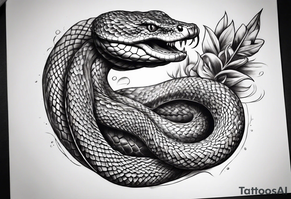 Snake on ak-47 tattoo idea