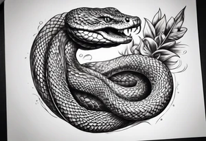 Snake on ak-47 tattoo idea