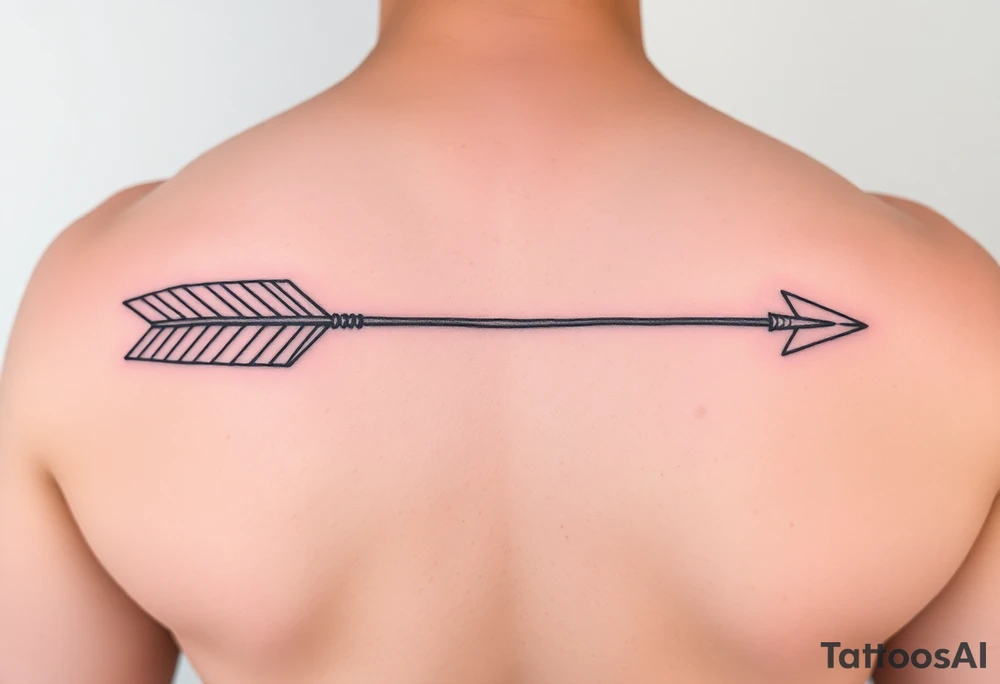 Arrow couple tattoo overcoming addiction fighting through obstacles tattoo idea