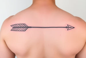 Arrow couple tattoo overcoming addiction fighting through obstacles tattoo idea