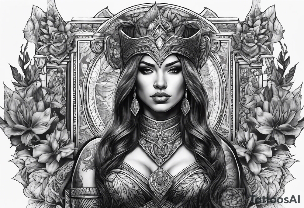 Justicia tattoo idea