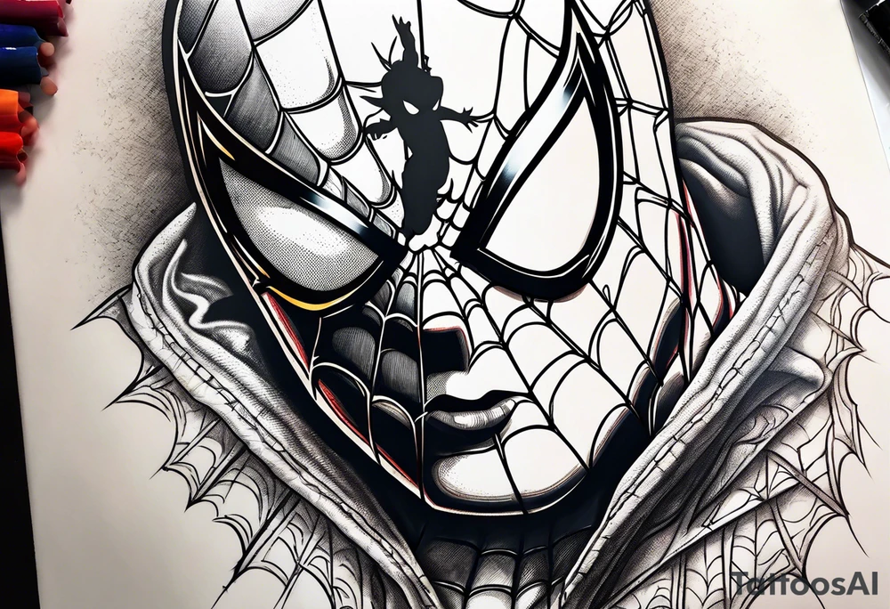 Spider-Man tattoo idea