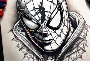 Spider-Man tattoo idea