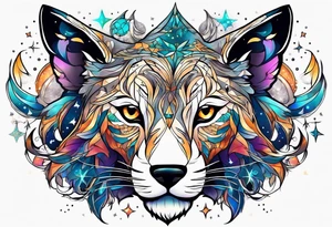 Constellation, animal tattoo idea