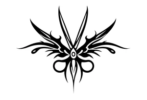 Scissors tattoo idea