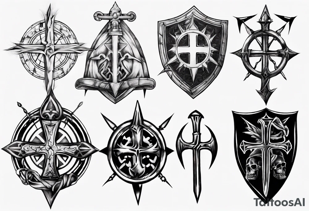 Templar tattoo idea