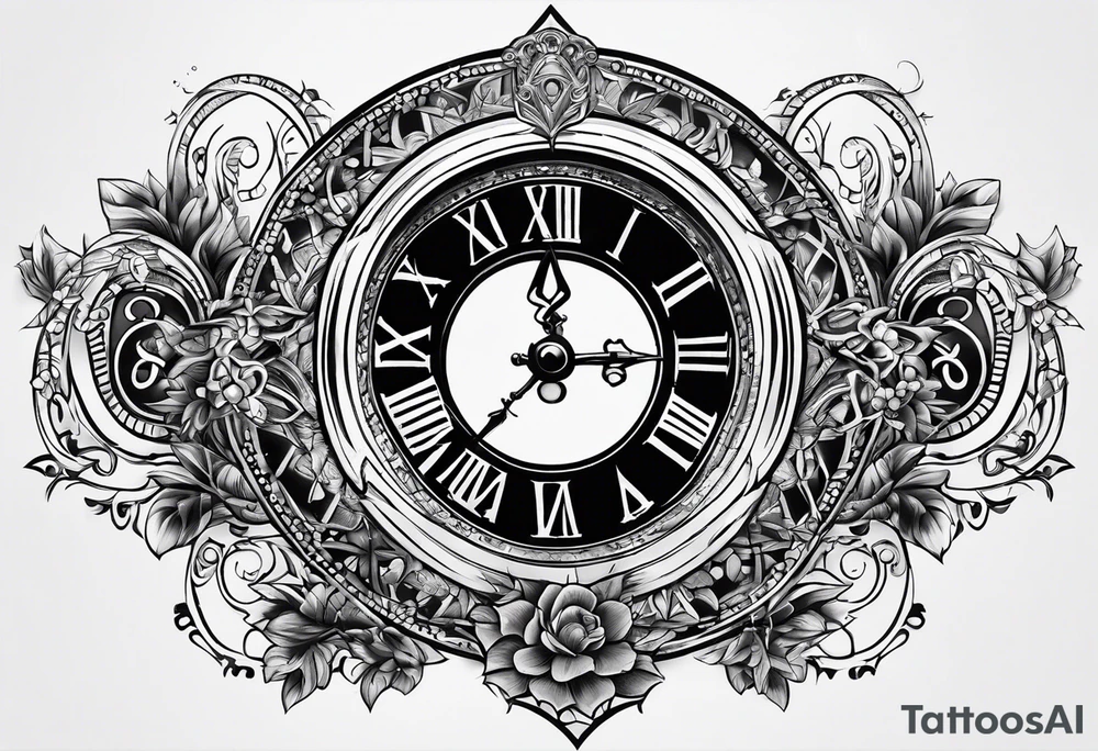 roman numeral xii tattoo idea