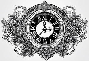 roman numeral xii tattoo idea