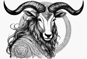 Men Capricorn tattoo tattoo idea