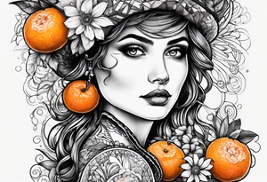 Clementine tattoo idea