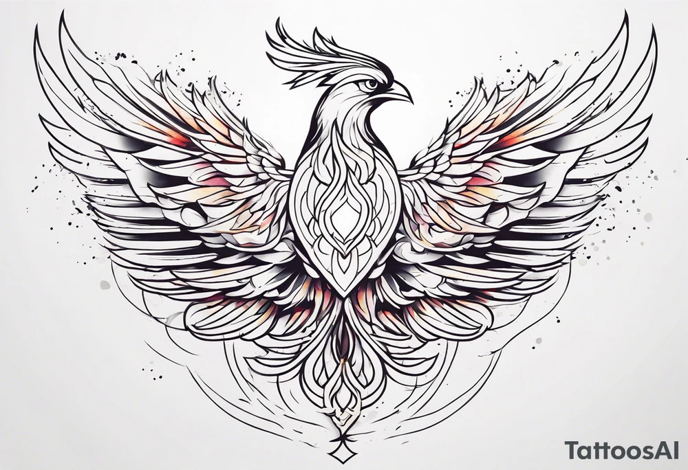 phoenix tattoo idea