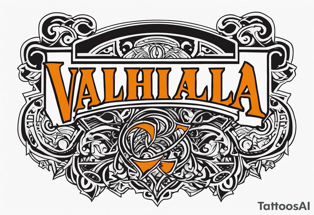 Valhalla tattoo idea
