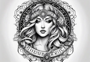 Gemini zodiac tattoo idea