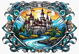Howls Castle tattoo idea