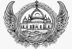 Orthodox Middle East Christianity tattoo idea