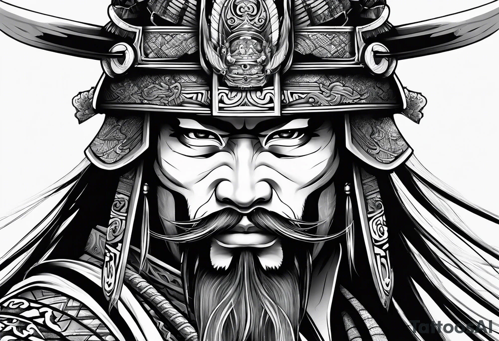 samurai tattoo idea