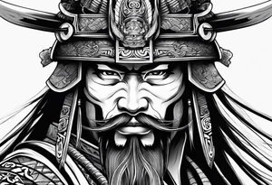 samurai tattoo idea