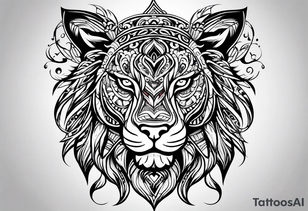 tribal tattoo idea