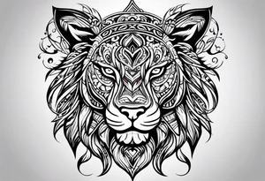 tribal tattoo idea