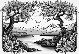 If you feel like you are losing everything, remember tress lose their leaves every year, yet they still stand tall and wait for better days to come. tattoo idea