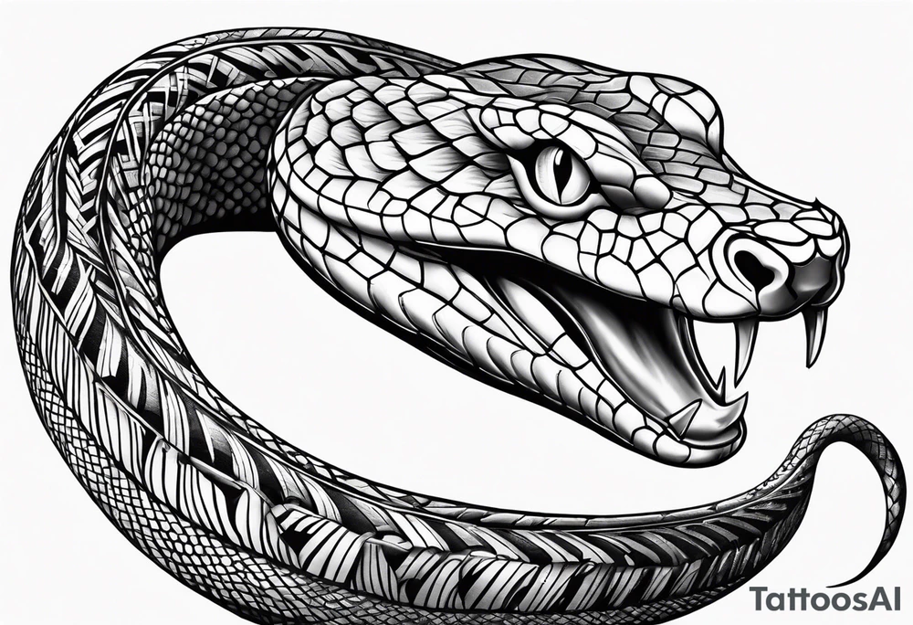 Snake tattoo idea