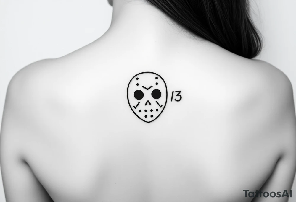 Friday the 13th horror tattoo tattoo idea