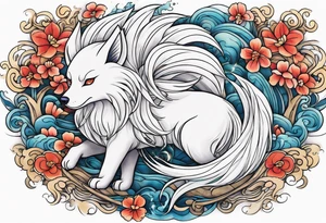 ninetales alola tattoo idea