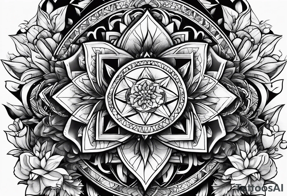 wisdom growth forgiveness loyalty enlightenment love respect tattoo idea