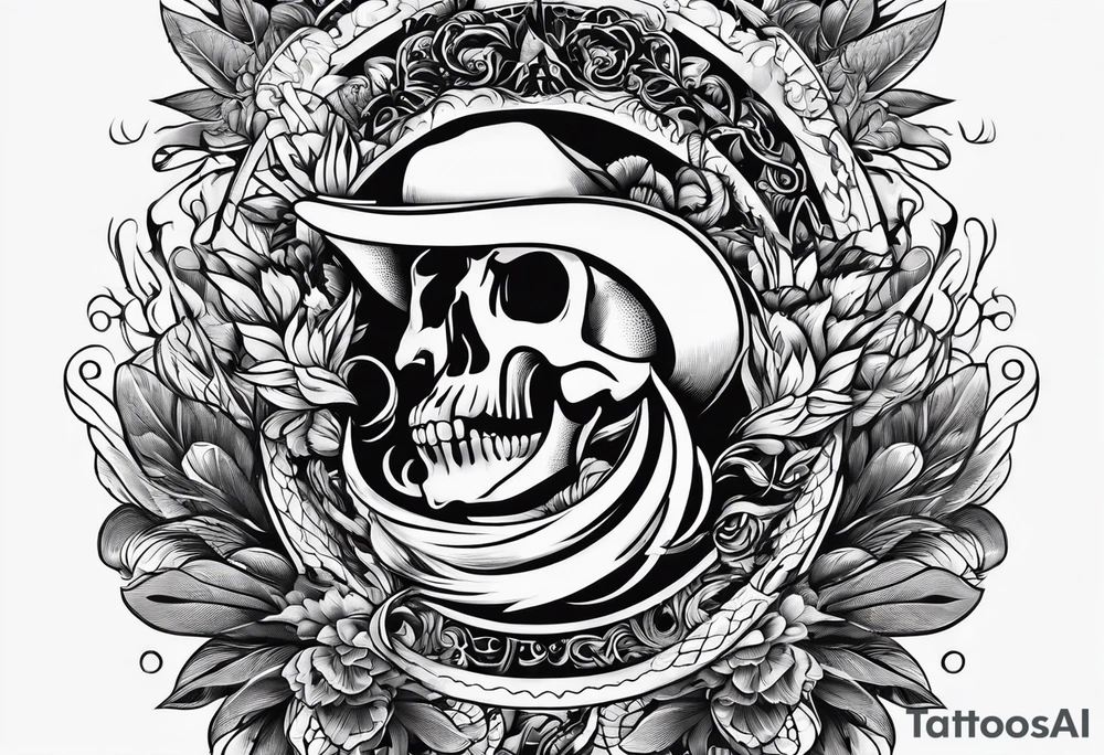 Only The Strong Survive tattoo idea