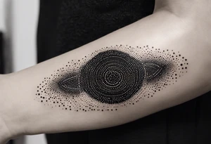 abstract on hand, no people tattoo idea