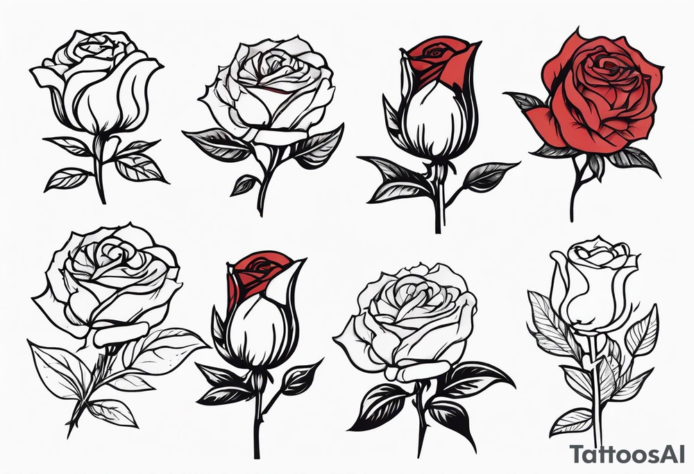 Leuchtturm Stacheldraht Rosen Herz tattoo idea