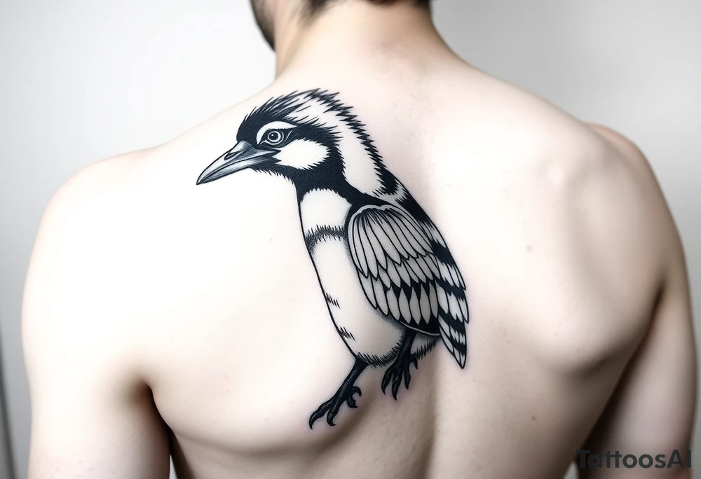 Pengolin shoulder tattoo idea