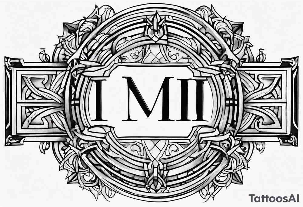 Roman numerals of December 27th 1950 for a forearm tattoo idea