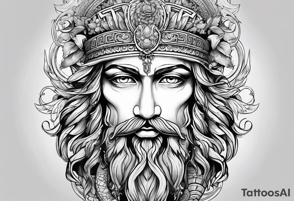 Greek mythology tattoo idea