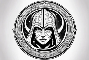 Star Wars Jedi logo tattoo idea
