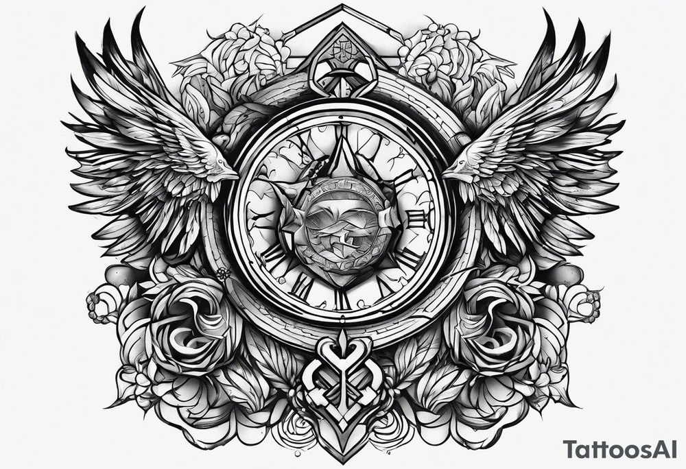 Good and bad law tattoo idea