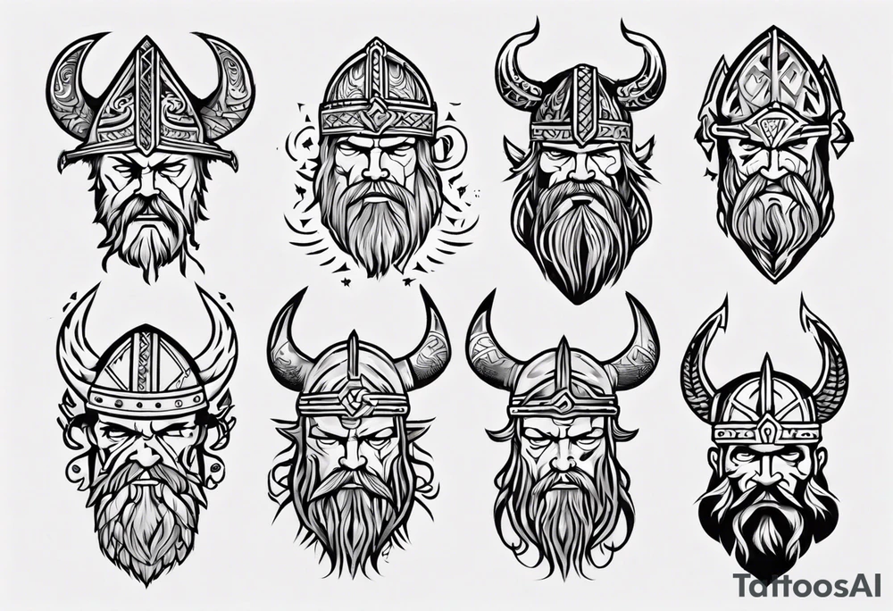 Viking no tattoos tattoo idea